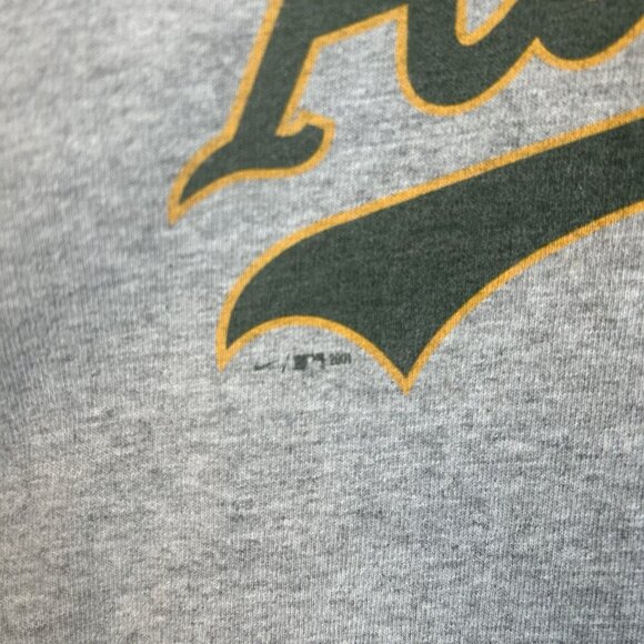 Vintage Oakland A’s Nike Team T-Shirt Long Sleeve Y2K 2001 Rare!! Size M/L MLB - Picture 4 of 6